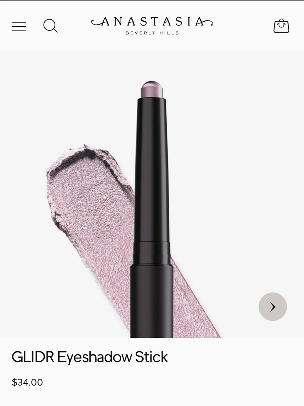 Anastasia Beverly Hills GLIDR Eyeshadow Stick — Shimmering Lilac Pink